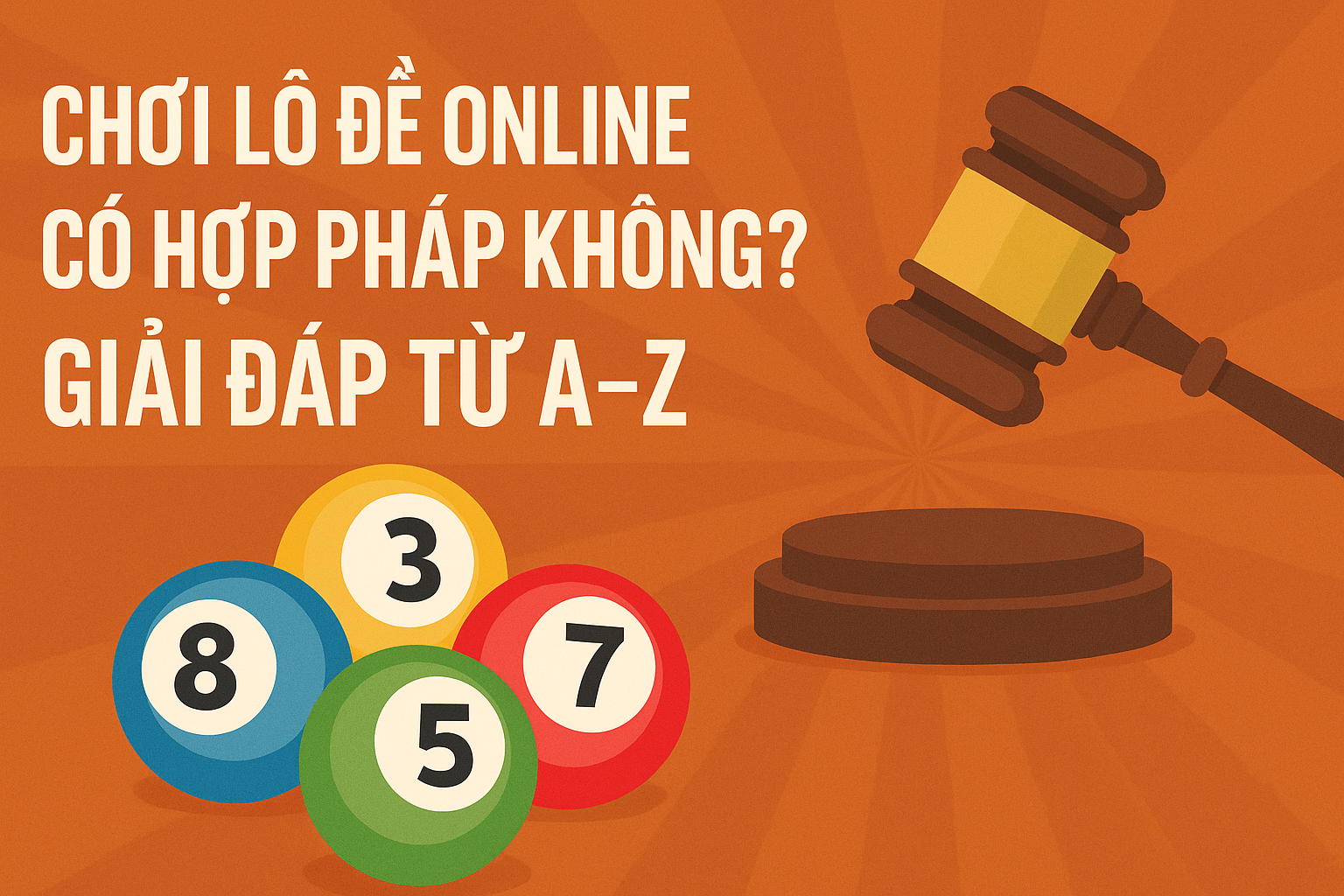 Chơi Lô Đề Online Có Hợp Pháp Không? Giải Đáp Từ A-Z